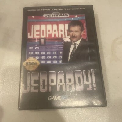 Jeopardy (Sega Genesis) CIB complete In Box - Image 1 of 3