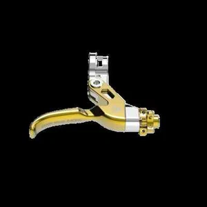 Cooks Bros. Palanca de freno de alcance medio dorado/rojo/azul/plateado - Imagen 1 de 6