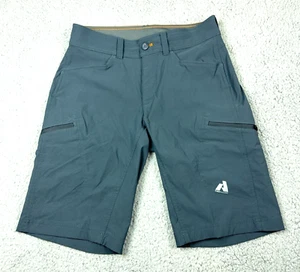 Eddie Bauer First Ascent Mens Size 30 Blue Gray Cargo Shorts Hiking Camping - Picture 1 of 7