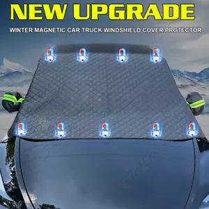 Universal Car Windshield Covers for Snow Sun Protector Guard UV Sun Shade - Picture 1 of 12