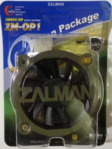 ZALMAN 8cm 80mm computer PC graphics fan ZM-OP1 MADE IN KOREA - Picture 1 of 2