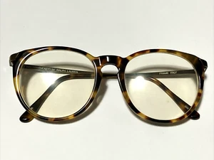 VTG NANTUCKET Ralph Lauren Honey Leopard Tortoise Oval Glasses Italy 502 50-17 - Picture 1 of 15