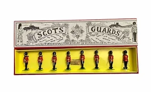 JUEGO DE FIGURAS DE SOLDADO DE JUGUETE DE METAL TRADICIONAL ALBA MINIATURAS No 3 Guardias Escoceses - Imagen 1 de 7