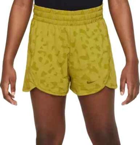 Nike Girls' Dri-FIT Breezy High-Waisted Training Shorts w/built-in short(FB1095) - Picture 1 of 16