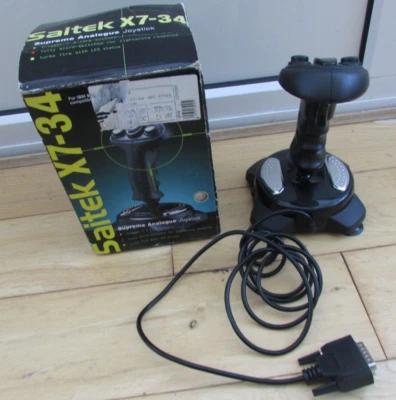 Saitek X7-34 Vintage PC Joystick - Image 1 of 3