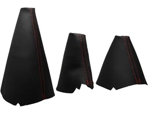 Rot Faden Schaltsack Handbremsmanchete Hi-Low Für DISCOVERY II (1998-2004) - Picture 1 of 1