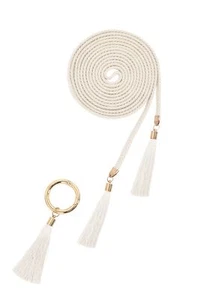 Fashion Ladies Pu Leather Thin Belt Wild Decoration Knotted Waist Rope Ladies... - Picture 1 of 9