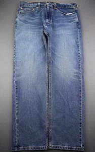 Jeans uomo Levi's 505 2020 regular dritto elasticizzato lavaggio medio taglia 36x30 - Foto 1 di 8