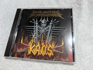 SADISTIK EXEKUTION KAOS CD Osmose 99 Bestial Warlust Blasphemy - Imagen 1 de 4