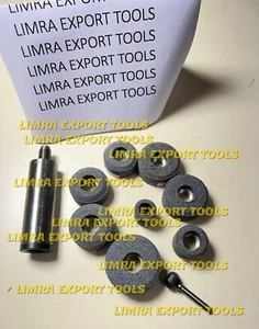 Valve Seat Grinding Stones Set Of 8 Pcs with B&D Holder 9/16'' GREY + drive - Picture 1 of 2