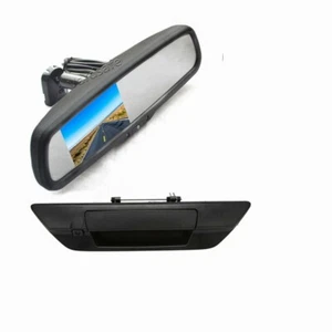 Tailgate Parking Reverse Camera Rear View Mirror Monitor for Toyota Hilux - Picture 1 of 9