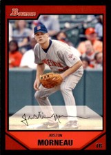 2007 Bowman  #77 Justin Morneau Minnesota Twins