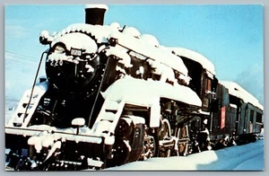 Postcard Shelburne Vermont c1971 Museum Locomotive Of The Presidents #220  - Picture 1 of 2