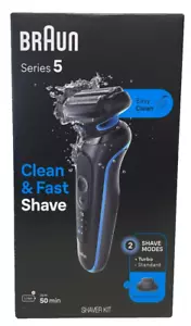 BRAUN Series 5 Electric Razor for Men and Trimmer Wet Dry Shave Model 5118s - Picture 1 of 2