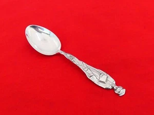 Vintage Sterling Silver Figural Graduation Souvenir Spoon FJ-12 - Picture 1 of 7