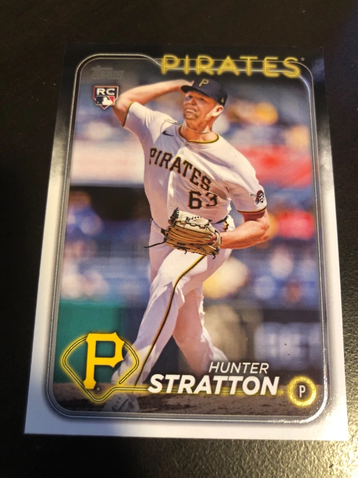 2024 Topps Update Series - #US348 Hunter Stratton (RC) - Image 1 of 1