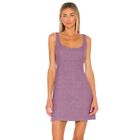 Amanda Uprichard Cookie Mini Dress Women’s M Purple Provence Tweed Sleeveless
