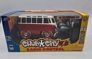 Chub City Radio Controlled 1962 VW Bus Red & White Volkswagen Jada Toys 2006 - Picture 1 of 7