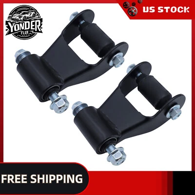 Pair of 2 Rear Leaf Spring Shackle Kit for Ford Ranger F-150 F-250 Lobo 722019 Foto 1 de 4