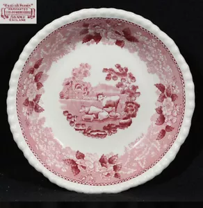 Adams English Scenic Pink Saucer (6") - Picture 1 of 4