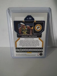 Isaiah Jackson RC No.309 Prizm 2022 Indiana pacers (@#)  - Picture 1 of 2