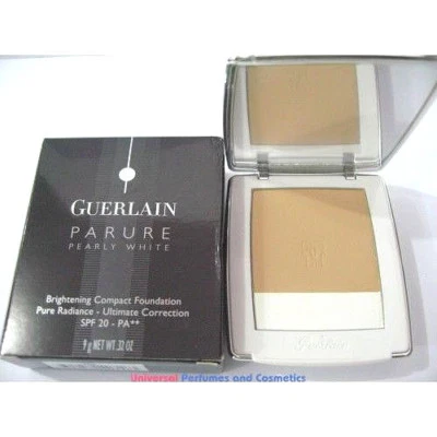 Guerlain Parure Pearly White Foundation Powder # 33 Ambre Precieux White Pure  - Image 1 of 4