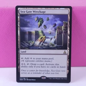 Sea Gate Wreckage - Foil - Oath of the Gatewatch #177/184 MTG Magic The Gatherin - Picture 1 of 18