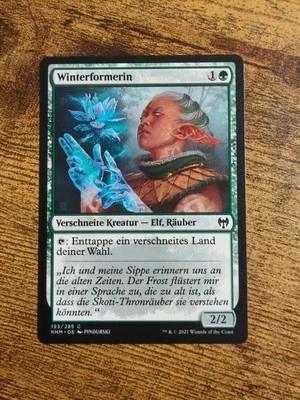 Magic The Gathering Kaldheim Winterformerin C 193/285KHM-DE NM - Bild 1 von 2
