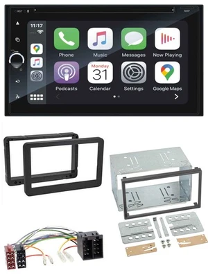 Blaupunkt 2DIN Bluetooth DAB USB DVD MP3 Autoradio für Alfa Romeo 159 Spider Bre - Bild 1 von 4
