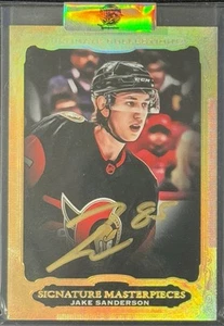 2022-23 ULTIMATE COLLECTION JAKE SANDERSON SIGNATURE MASTERPIECES ROOKIE AUTO - Bild 1 von 2