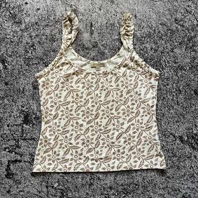 Camiseta Burberry London flores sin mangas talla - M Foto 1 de 4