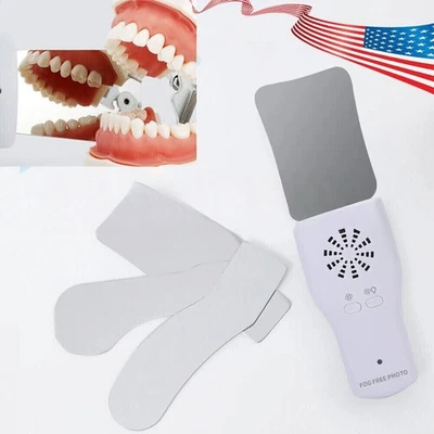 Espejo Oclusal Dental Sin Niebla LED Intra Oral Foto Sistema Espejo Reflector - Image 1 of 4