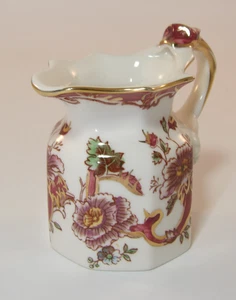 Masons Ironstone Red Mandalay 3.25" Octagonal Fenton Jug Pitcher c1990 Excellent - Picture 1 of 7