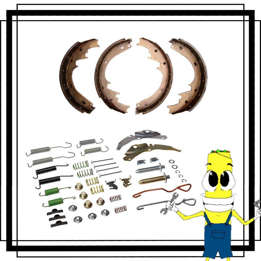 Kit de herrajes y ajustadores de zapata de freno trasero para GMC C1500 Suburban 1992-1999 11 pulgadas Foto 1 de 1