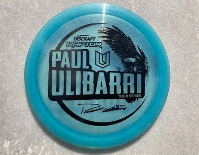 Tour Series Ulibarri Metallic Z Raptor-Shimmery Blue  w Black Foil - Image 1 of 4