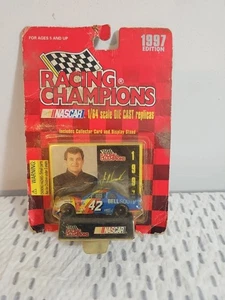 Joe Nemechek Racing Champions Edizione 1997 Nascar 1:64 Diecast Car #42 Bellsouth - Foto 1 di 4