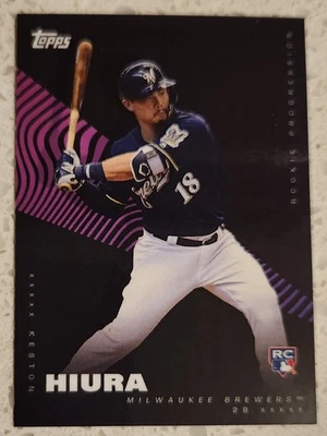2019 Topps On-Demand Rookie Progression Keston Hiura #26A - Image 1 of 2
