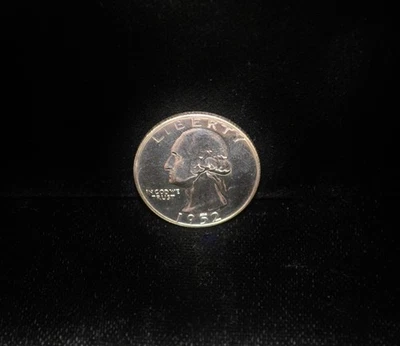 1952 Proof Washington Quarter .900 Silver #CR12345 - Image 1 of 2