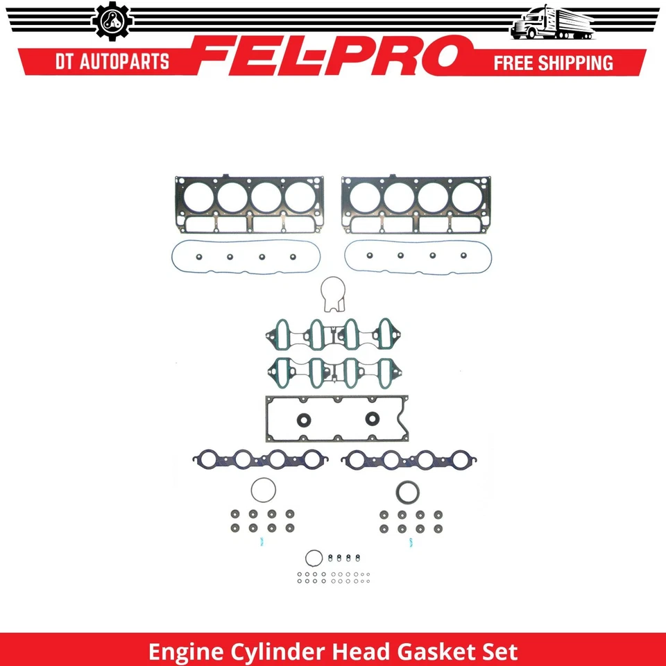 Juego de juntas de culata de motor Fel-Pro para Chevrolet Silverado 1500 2002-2006 Foto 1 de 1