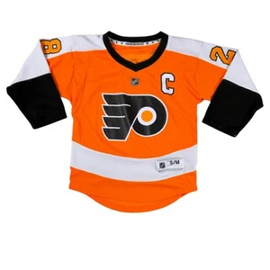 NHL CLAUDE GIROUX FLYERS JERSEY YOUTH SMALL HOCKEY - Picture 1 of 5