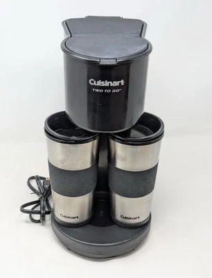 Cuisinart Two to Go Coffee Maker  Model TTG-500 Coffeemaker  FACTORY REFURBISHED - Image 1 of 4