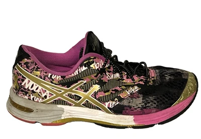 Zapatillas ASICS Gel Noosa TRI-10 T5M9N Cáncer de Mama Negro Rosa/Dorado EE. UU. 7,5 Foto 1 de 4