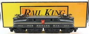 MTH Rail King O-31 Black GG-1 Electric Pennsylvania Single Stripe Engine #4812 - Picture 1 of 9