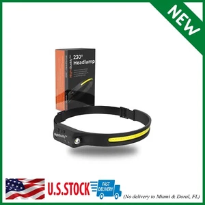 Night Buddy LED Headlamp 5 Light Modes 4X Brighter for Camping Gear Head Lamp - Picture 1 of 10