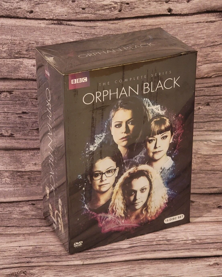 ORPHAN BLACK The Complete Series Seasons 1-5 ( DVD 15-Disc Set ) Brand New USA - Image 1 of 3