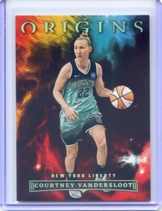 2023 Panini Origins WNBA COURTNEY VANDERSLOOT #8 RED BASE PARALLEL SP LIBERTY