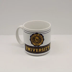 University Of Michigan Coffee Cup U of M Logo Made In England Lois - Picture 1 of 4