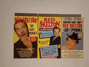 3 Red Skelton VHS Tapes Good Cult Clsssics - Picture 1 of 5