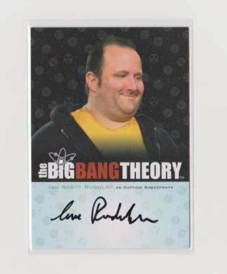 BIG BANG THEORY SEASONS 3 & 4 TRADING CARD AUTOGRAPH CARD IAN SCOTT RUDOLPH A20 - Image 1 of 2