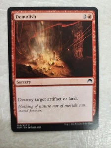 MTG Magic the Gathering Demolish (139/308) Magic Origins LP - Picture 1 of 2